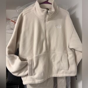 The North Face Cream Fleece Sweatshirt